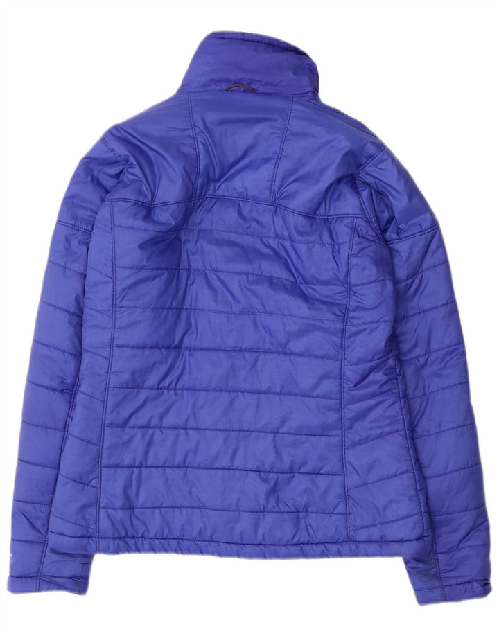 Giacca imbottita Columbia Interchange Liner da donna UK 14 Poliestere blu medio