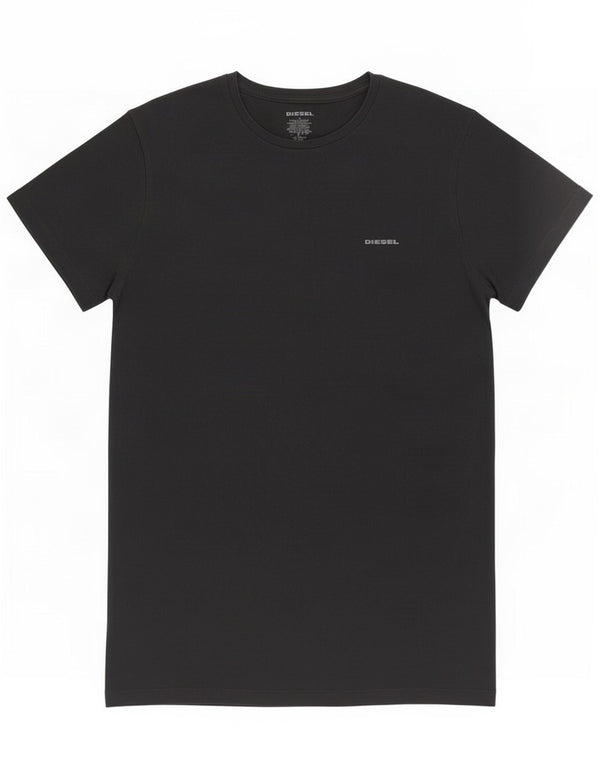 T-shirt da uomo Diesel Top grande in cotone nero