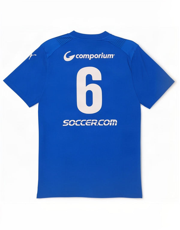T-shirt grafica Puma da uomo Charlotte Soccer Academy blu medio