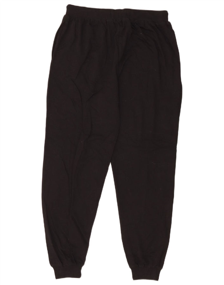 Pantaloni da tuta con grafica Dkny da uomo Joggers in cotone nero medio