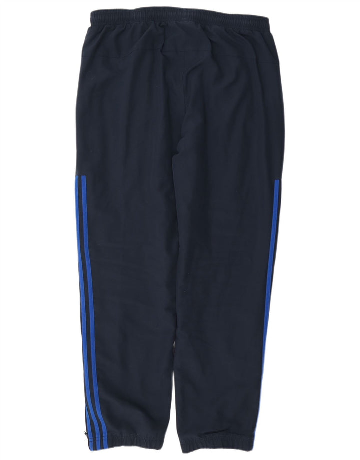 Pantaloni da tuta da uomo Adidas Joggers grandi in poliestere blu navy
