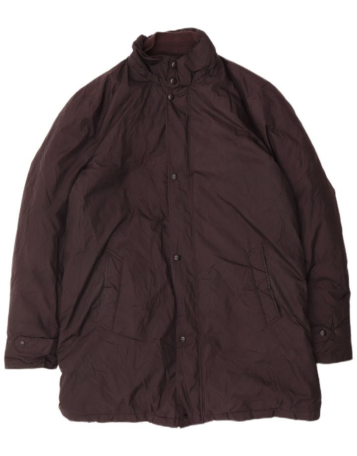 Cappotto imbottito da uomo Massimo Dutti UK 44 2XL Poliestere nero