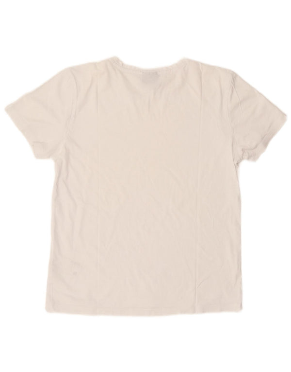 T-shirt da uomo slim fit Hugo Boss Top in cotone bianco medio
