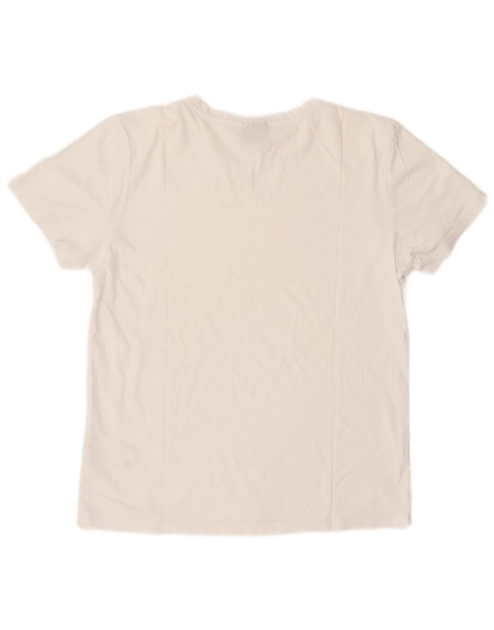 T-shirt da uomo slim fit Hugo Boss Top in cotone bianco medio