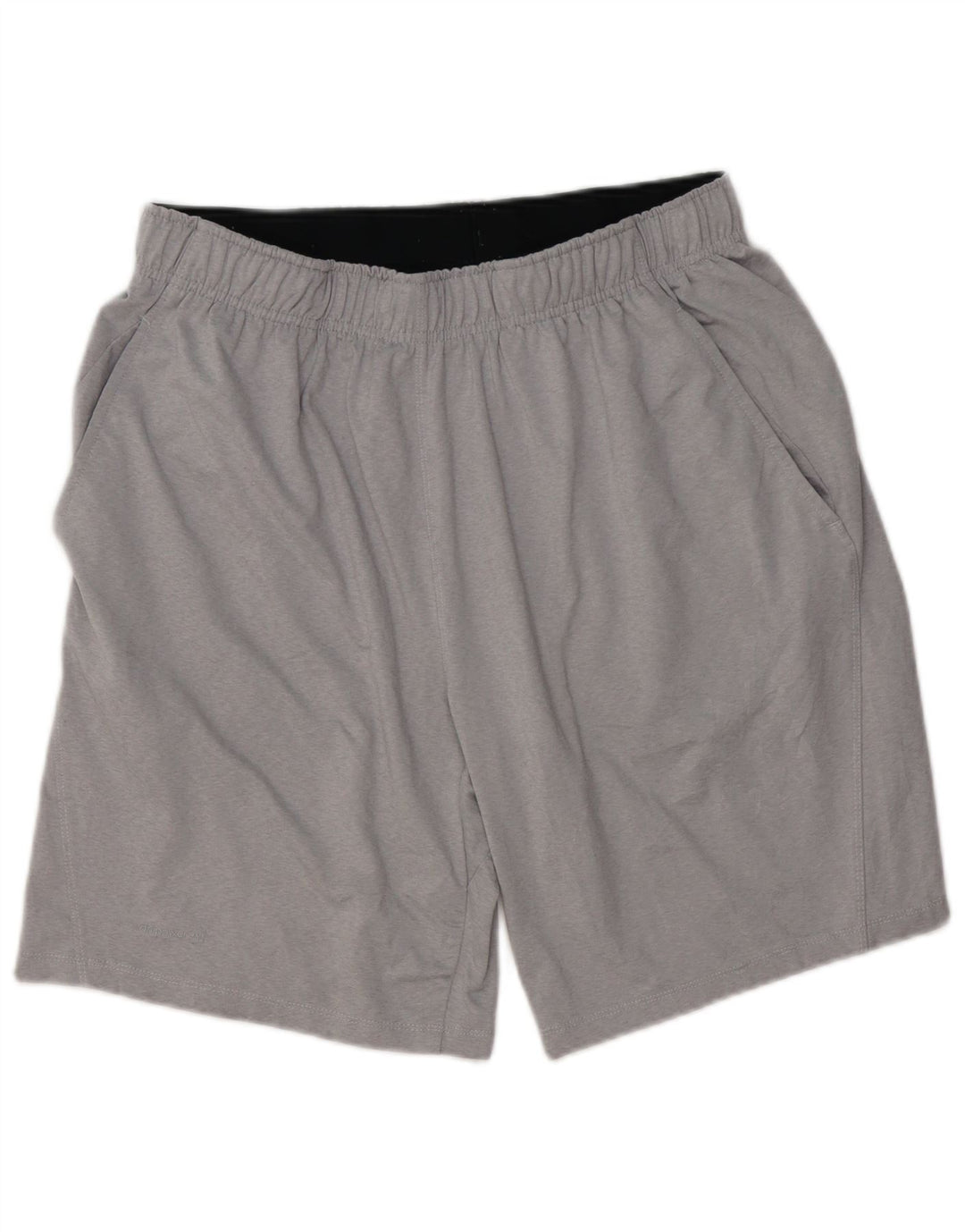 Pantaloncini sportivi da uomo RUSSELL ATHLETIC grandi in poliestere grigio