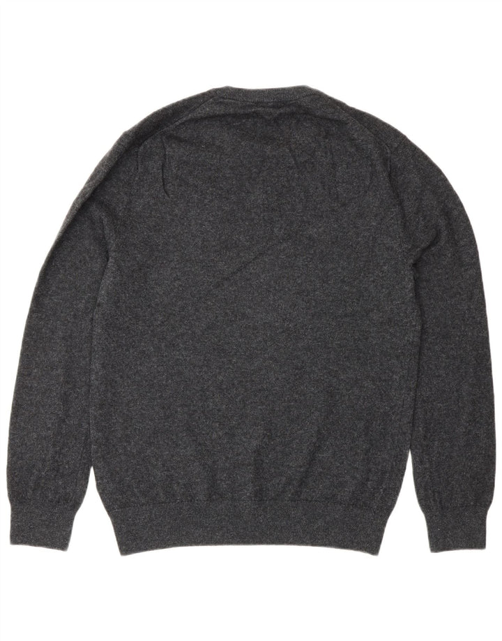 Maglione girocollo da uomo Cos in lana grigio medio