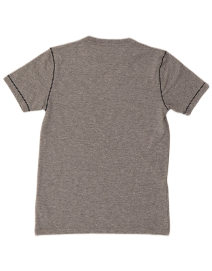 ARENA Maglietta Top Bambino 14-15 Anni Cotone Grigio