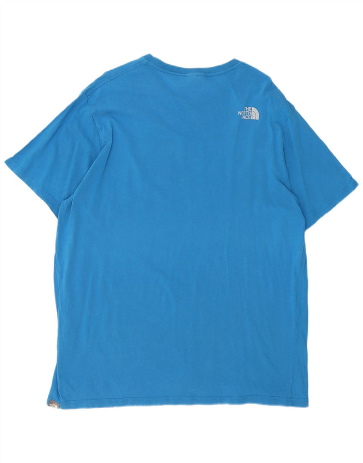 Maglietta grafica da uomo The North Face XL XL Blu