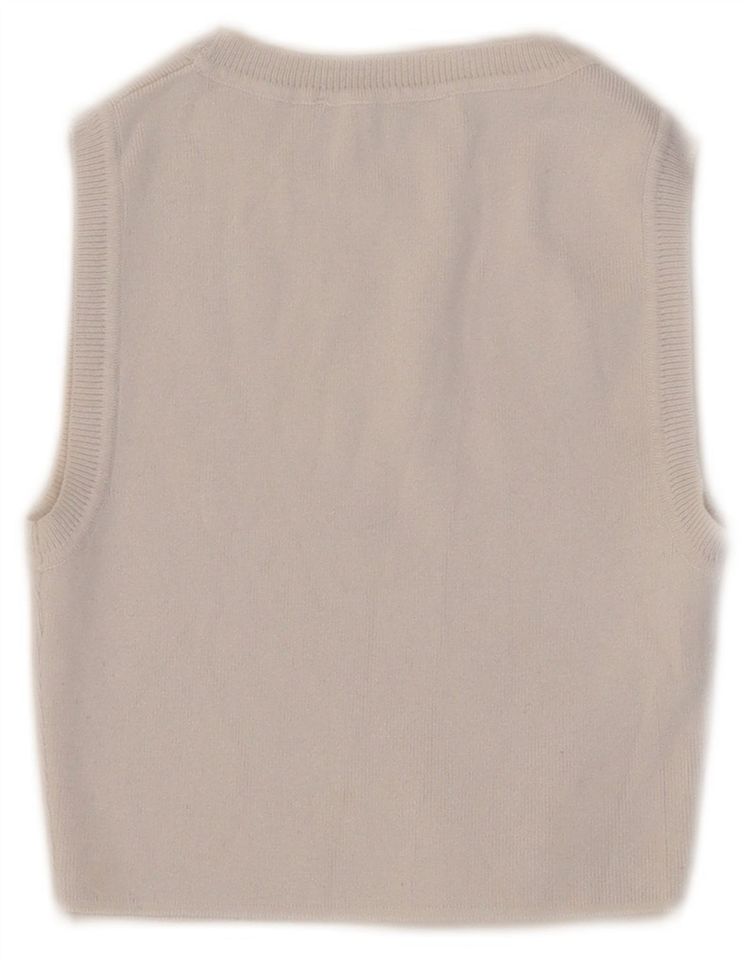 Canotta corta da donna Zara UK 8 piccola bianca