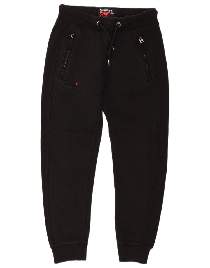 Pantaloni da tuta da uomo Superdry Joggers Small in cotone nero