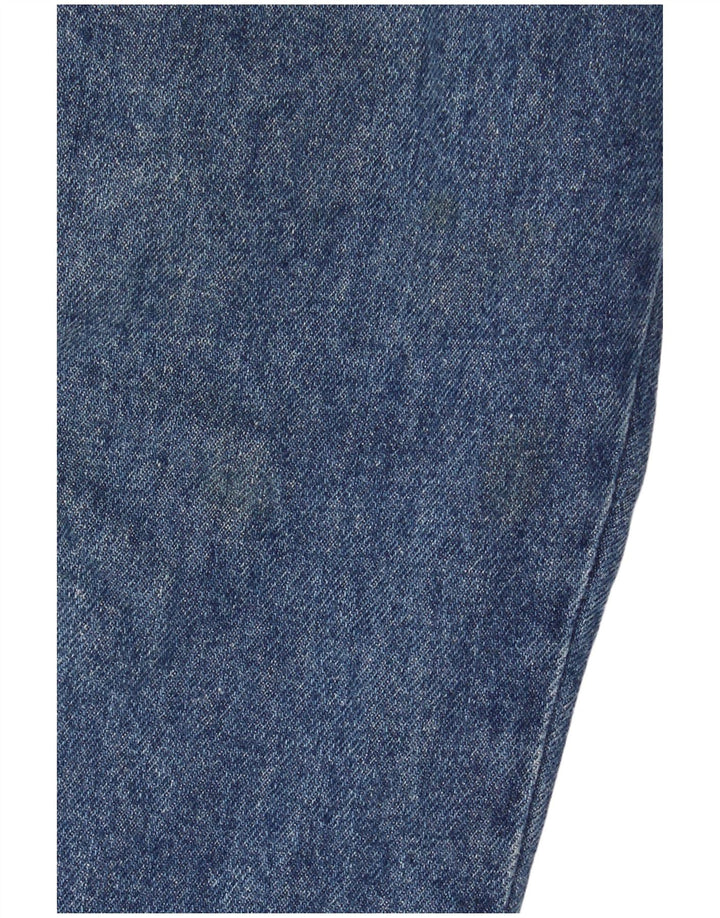 Jeans dritti da uomo WRANGLER W34 L30 cotone blu
