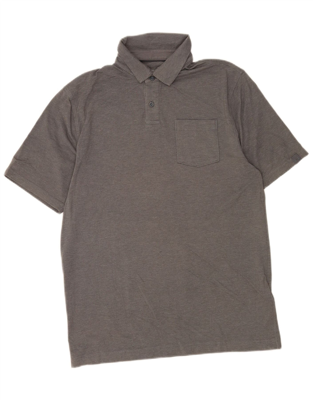Polo Under Armour da uomo Heat Gear in cotone grigio medio