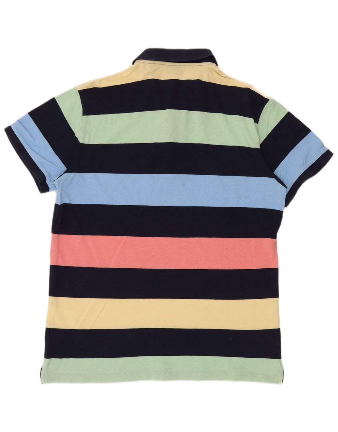 Polo da uomo GANT XL in cotone a righe multicolore
