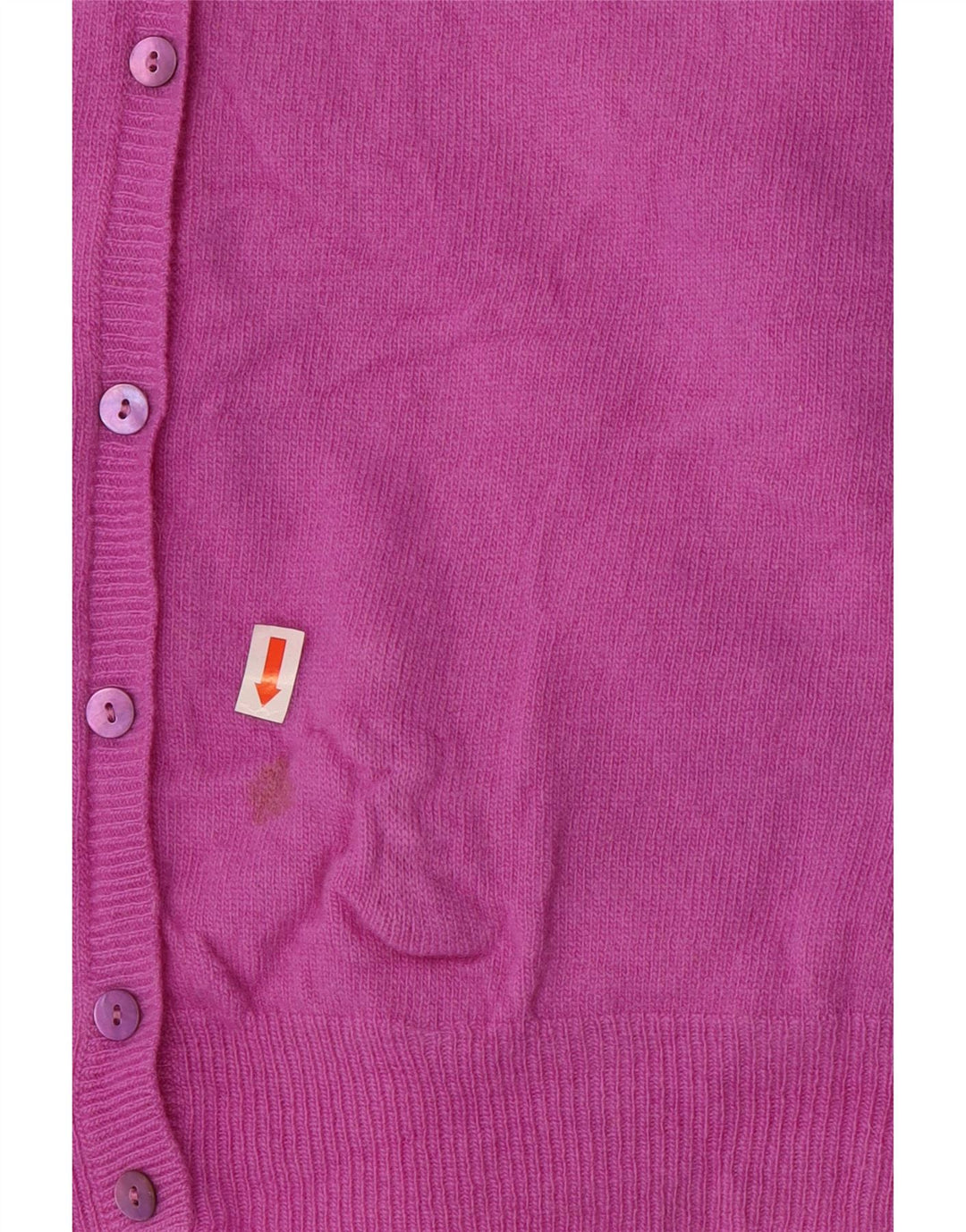 Maglione cardigan da donna Benetton UK 12 viola medio