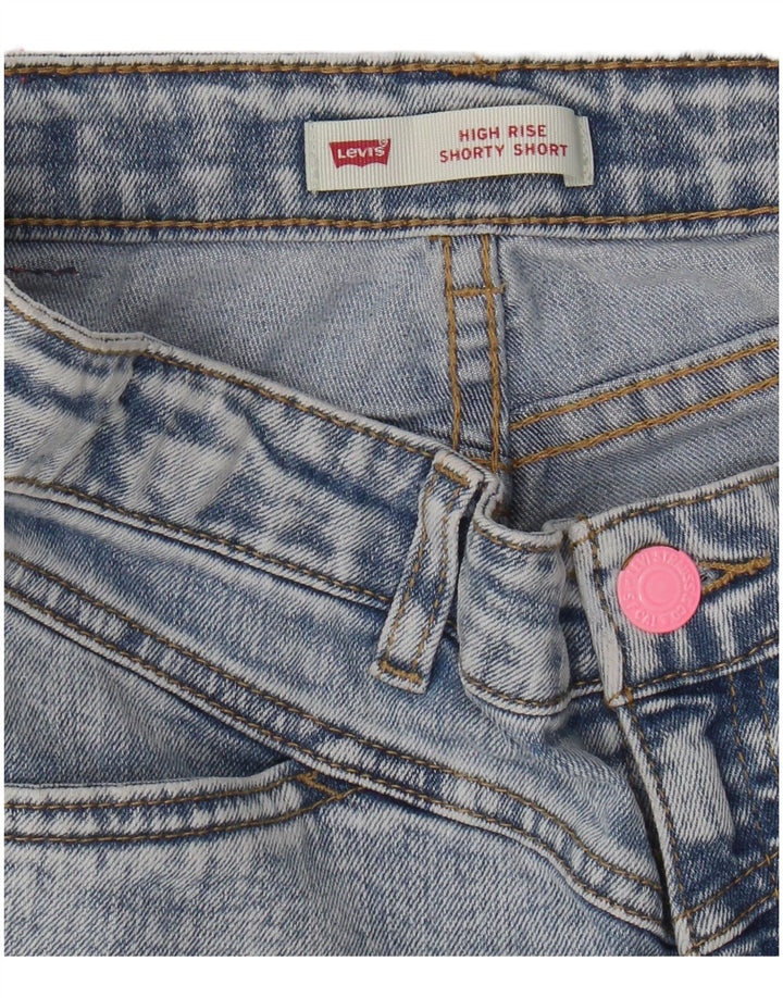 Pantaloncini di jeans per ragazze Levi's 11-12 anni W26 Blu