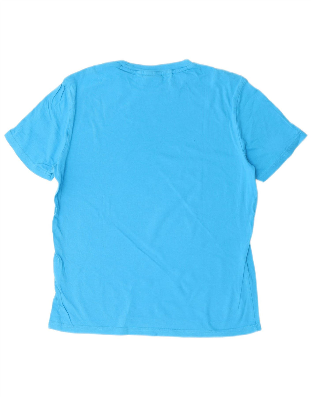 T-shirt da uomo Champion Top piccola in cotone blu