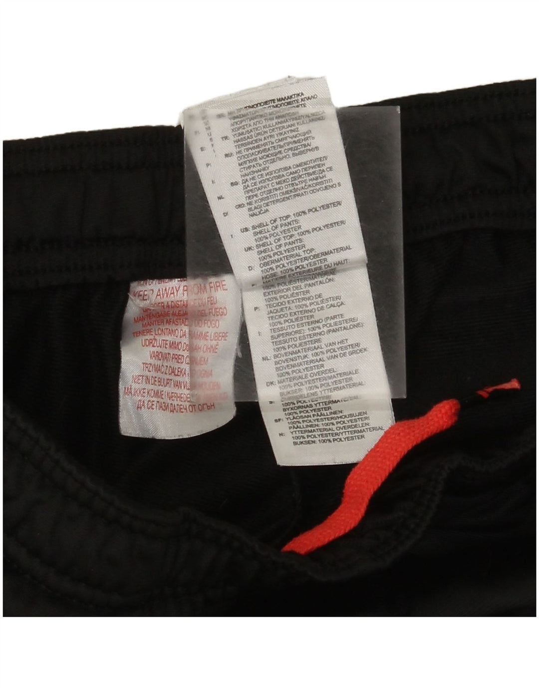 Pantaloni Tuta Adidas Bambina 15-16 Anni Poliestere Nero