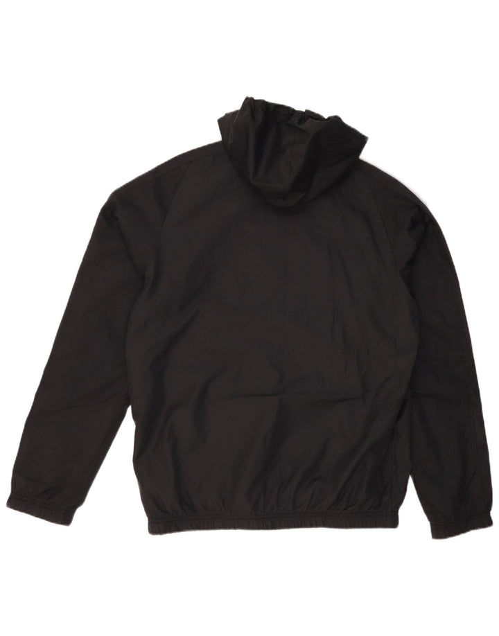 Giacca reversibile grafica da uomo ADIDAS UK 38 Medium Black Colourblock