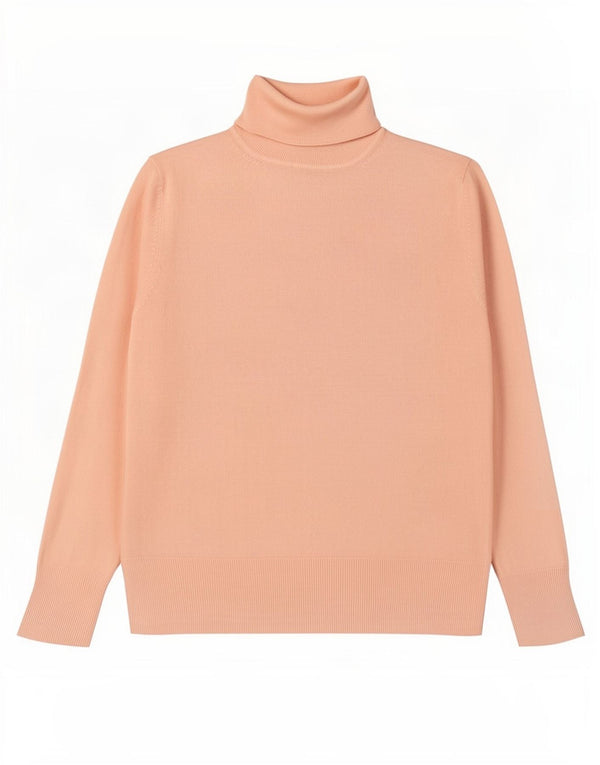 Maglione maglione a collo alto da donna Marks & Spencer UK 18 XL Acrilico rosa