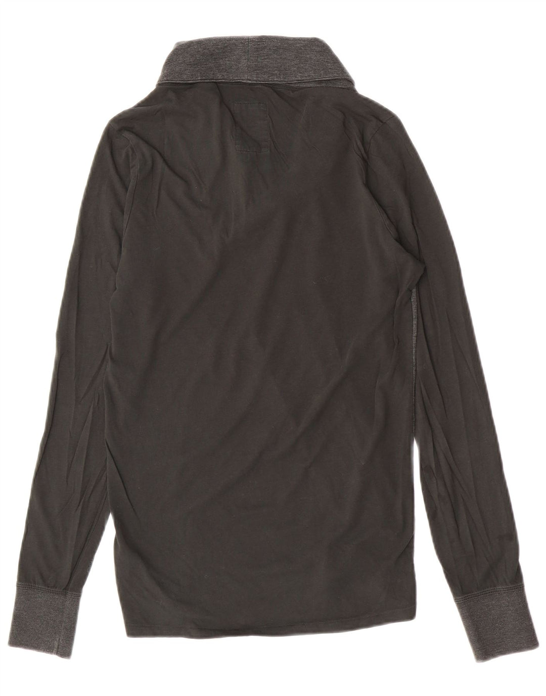 Maglia da uomo G-Star a maniche lunghe in cotone chiazzato grigio piccolo