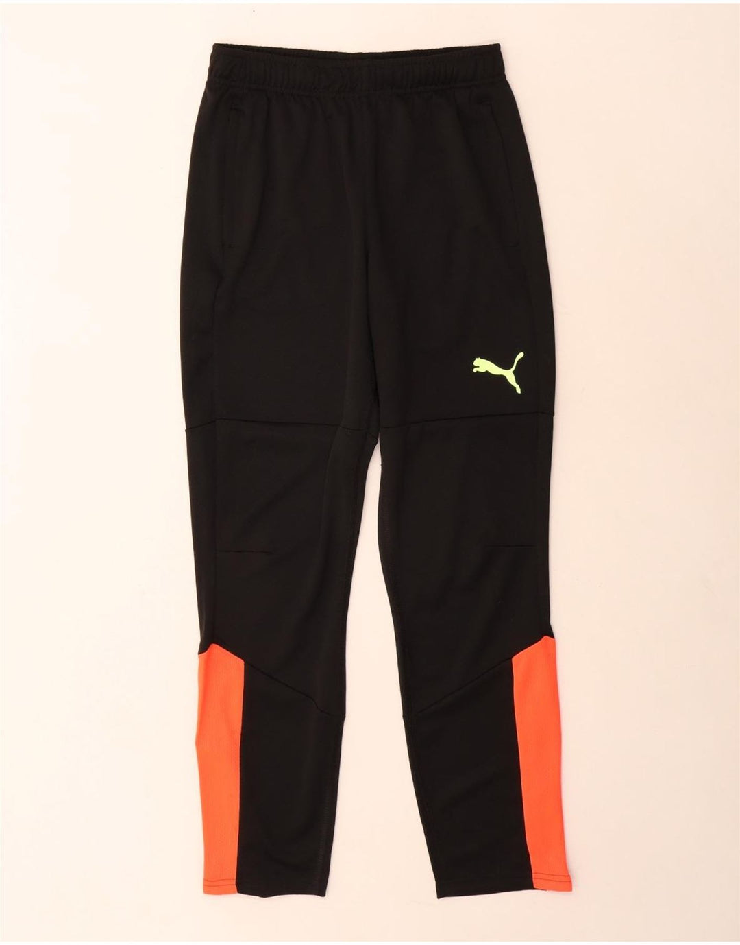 Pantaloni della tuta da ragazzo PUMA 13-14 anni Poliestere color block nero