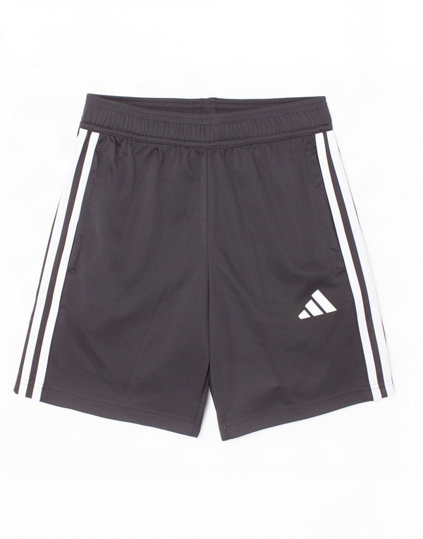 Pantaloncini sportivi Adidas da ragazzo 11-12 anni in poliestere nero