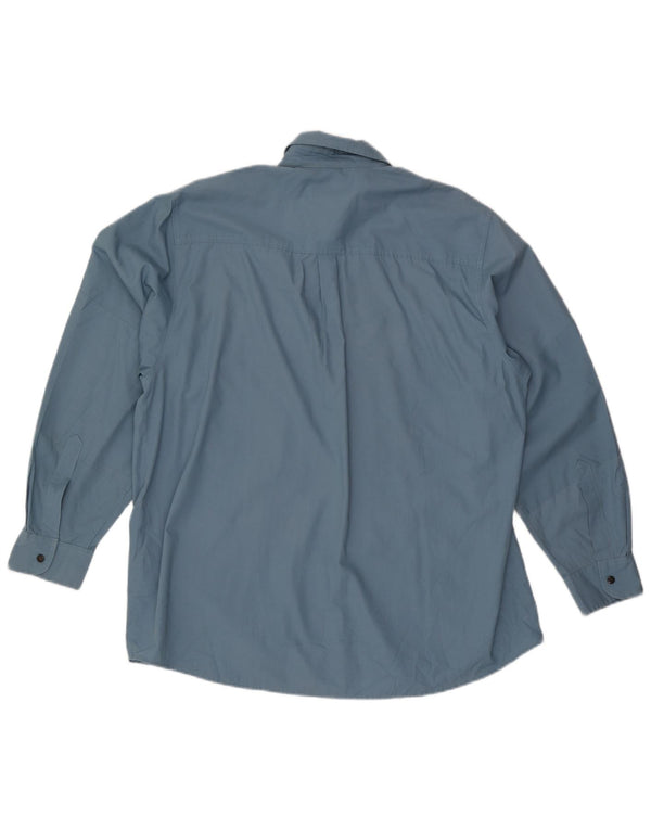Camicia da uomo Rohan grande in poliestere blu