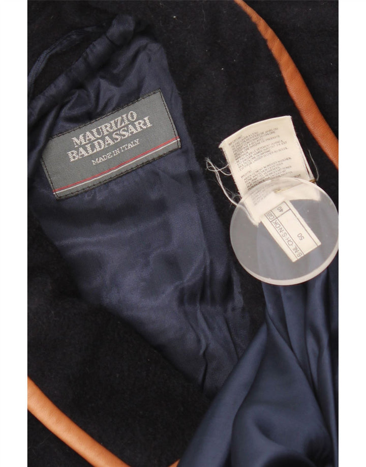 Cappotto da uomo Maurizio Baldassari UK 40 Large Blu Navy