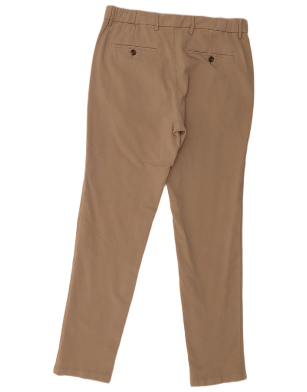 Pantaloni chino slim da uomo Massimo Dutti EU 40 Medium W31 L30 Beige
