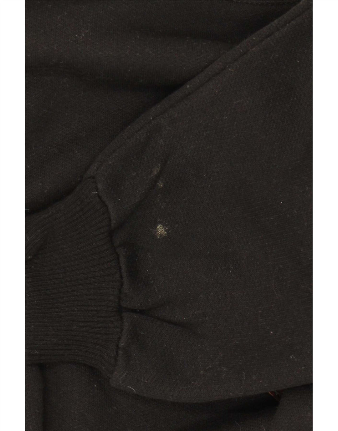 Felpa grafica da uomo vintage maglione XL cotone nero