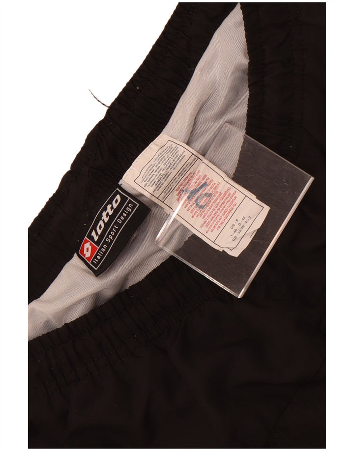 Pantaloncini sportivi da uomo Lotto UK 36/38 Small Nero Poliestere