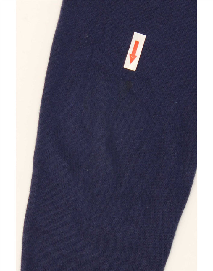 Maglione cardigan lungo da donna Marks & Spencer UK 12 medio blu navy