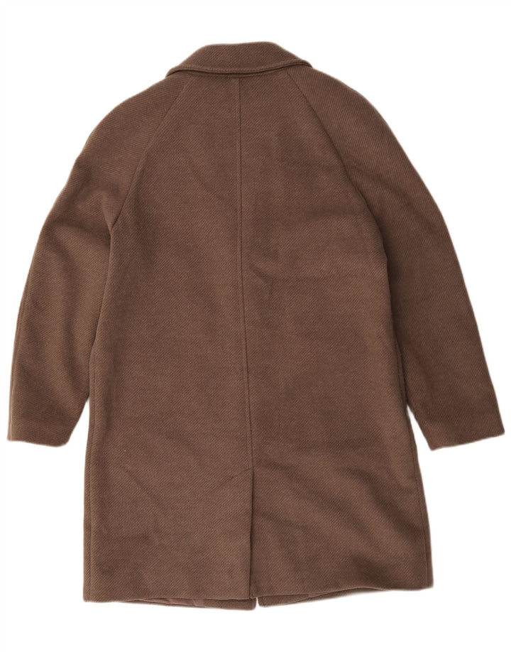 Cappotto da donna Marks & Spencer UK 14 Poliestere marrone medio