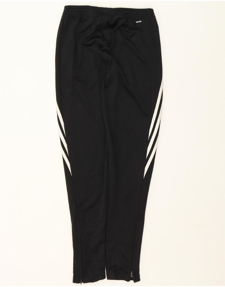 ADIDAS Boys Tracksuit Trousers 13-14 Years XL Black Polyester Vintage Adidas and Second-Hand Adidas from Messina Hembry 