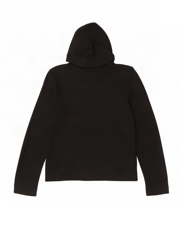 Maglione con cappuccio e zip da donna Nine West UK 12 Rayon nero medio