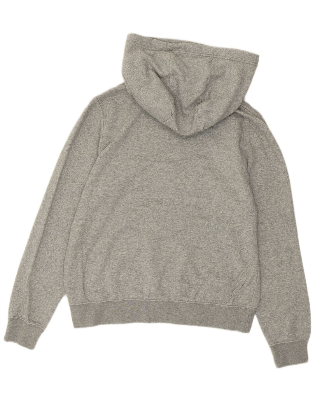 Maglione con cappuccio da donna NIKE UK 14 cotone grigio medio