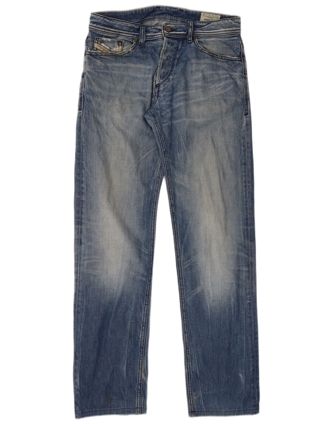Jeans dritti da uomo Diesel Koolter W33 L34 cotone blu