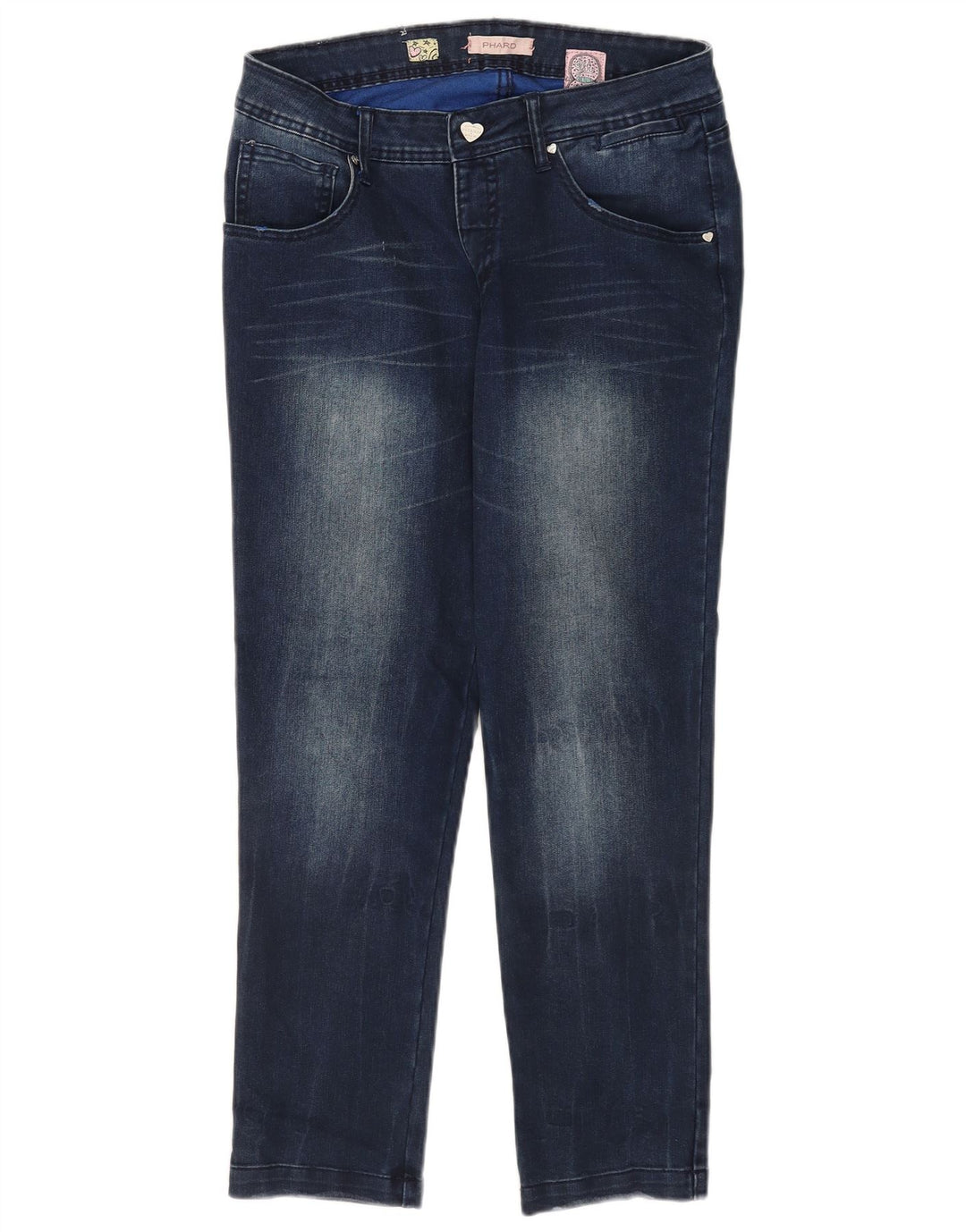 Jeans larghi da donna Phard taglia 30W30 L27 Blu