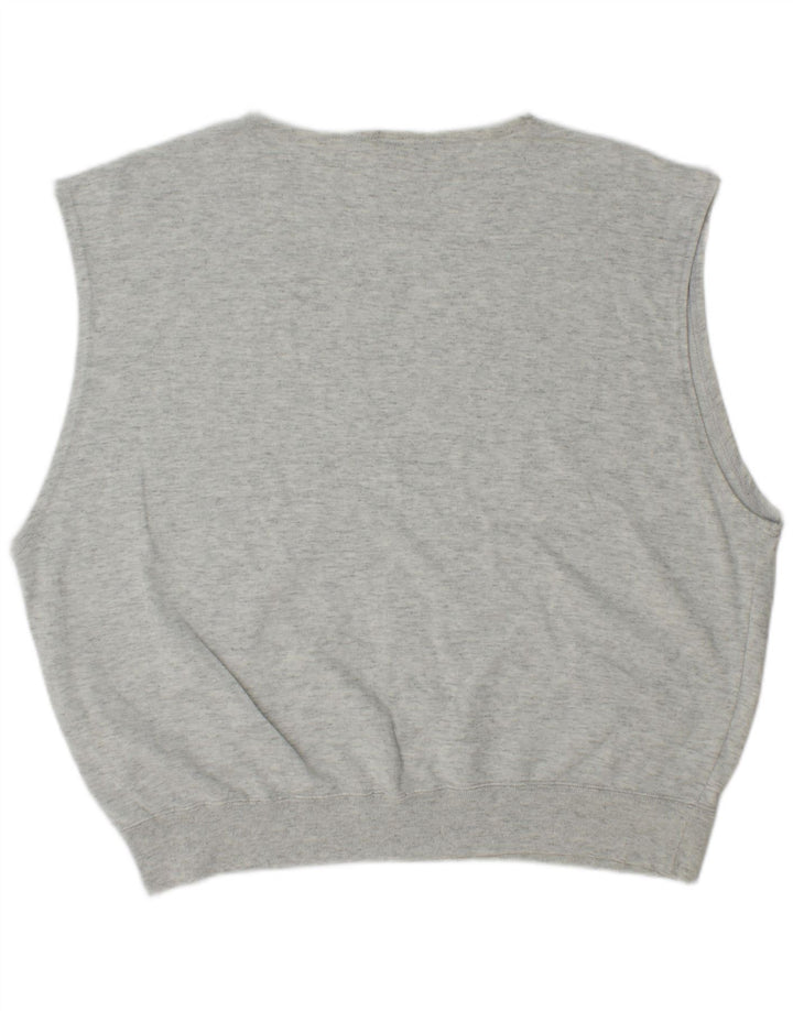 Felpa con grafica oversize da donna Champion UK 16 Large Grigio
