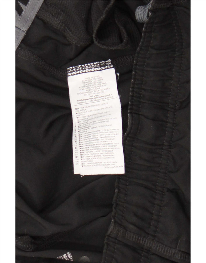 Pantaloni da tuta Nike Dri Fit da uomo, grandi, in poliestere nero