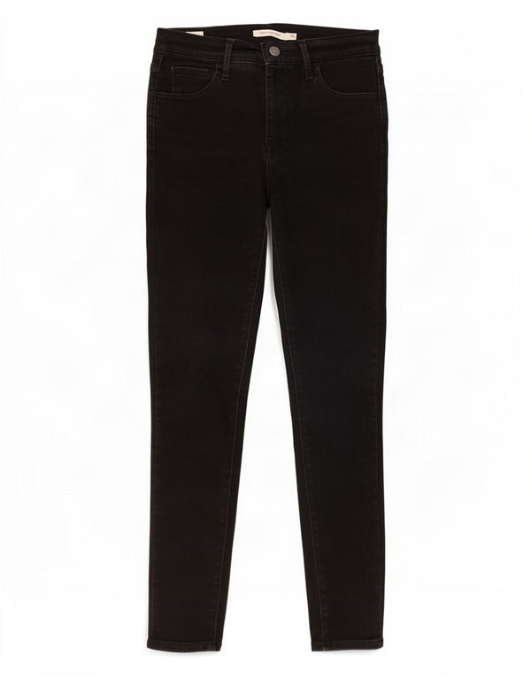 Jeans Levi's da donna 720 super skinny W26 L28 cotone nero