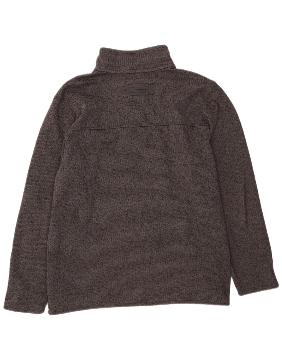 Felpa da uomo Marks & Spencer con bottoni e collo, 2XL, poliestere grigio