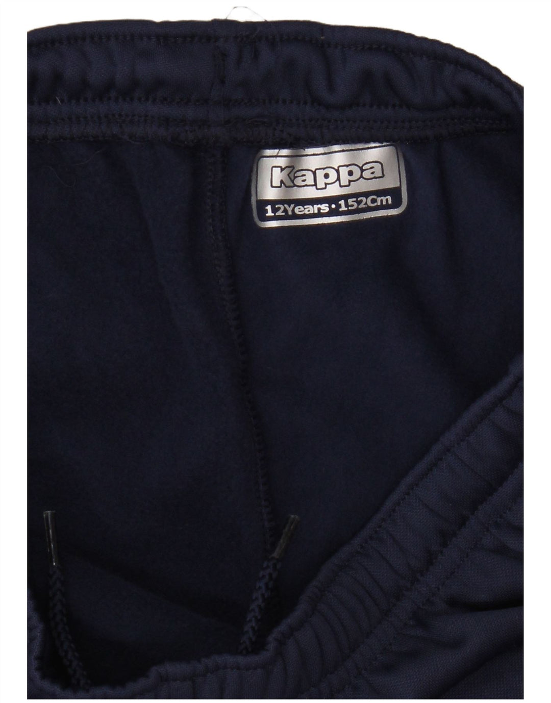 Pantaloncini sportivi Bermuda Kappa da ragazzo 11-12 anni in poliestere blu navy