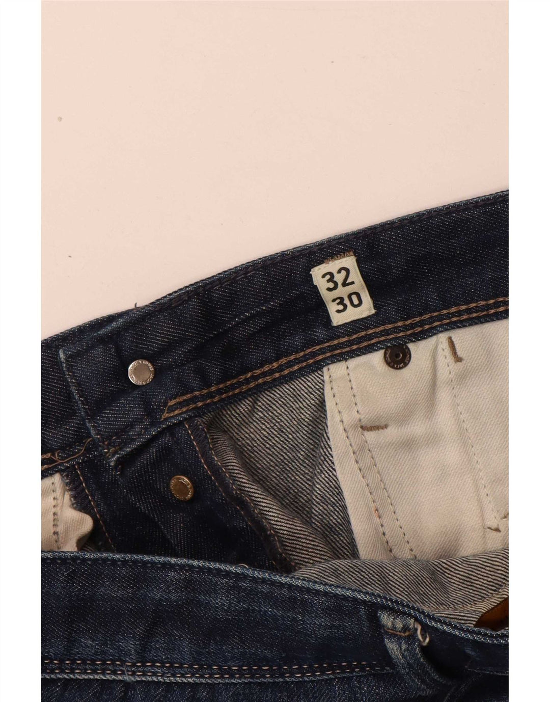 Jeans dritti da uomo Jack & Jones W32 L30 cotone blu