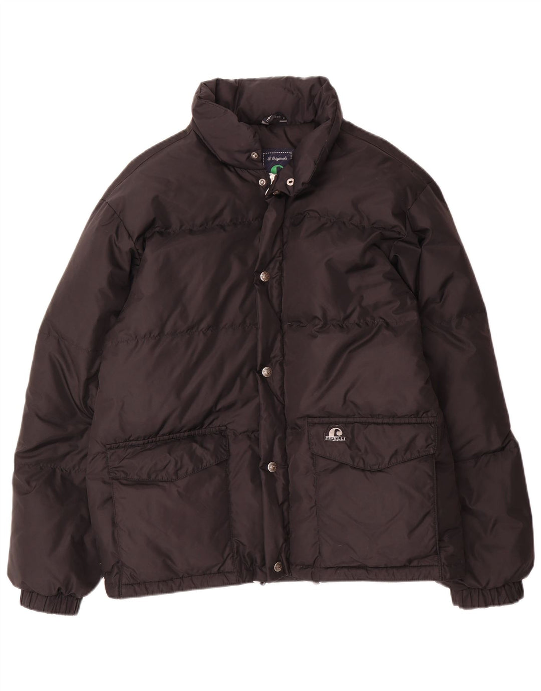 Giacca imbottita da uomo Cinelli UK 38 nylon nero medio
