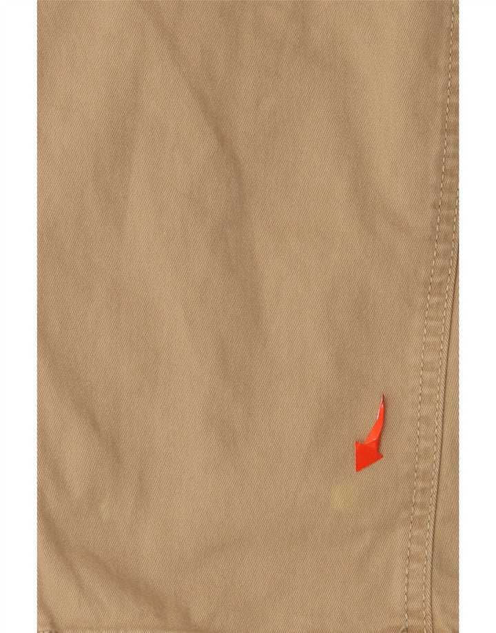 Pantaloni cargo dritti da uomo SUPERDRY W32 L29 cotone beige