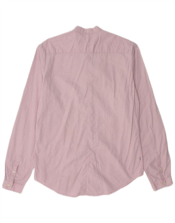 Camicia Levi's da uomo slim fit in cotone maculato rosa medio