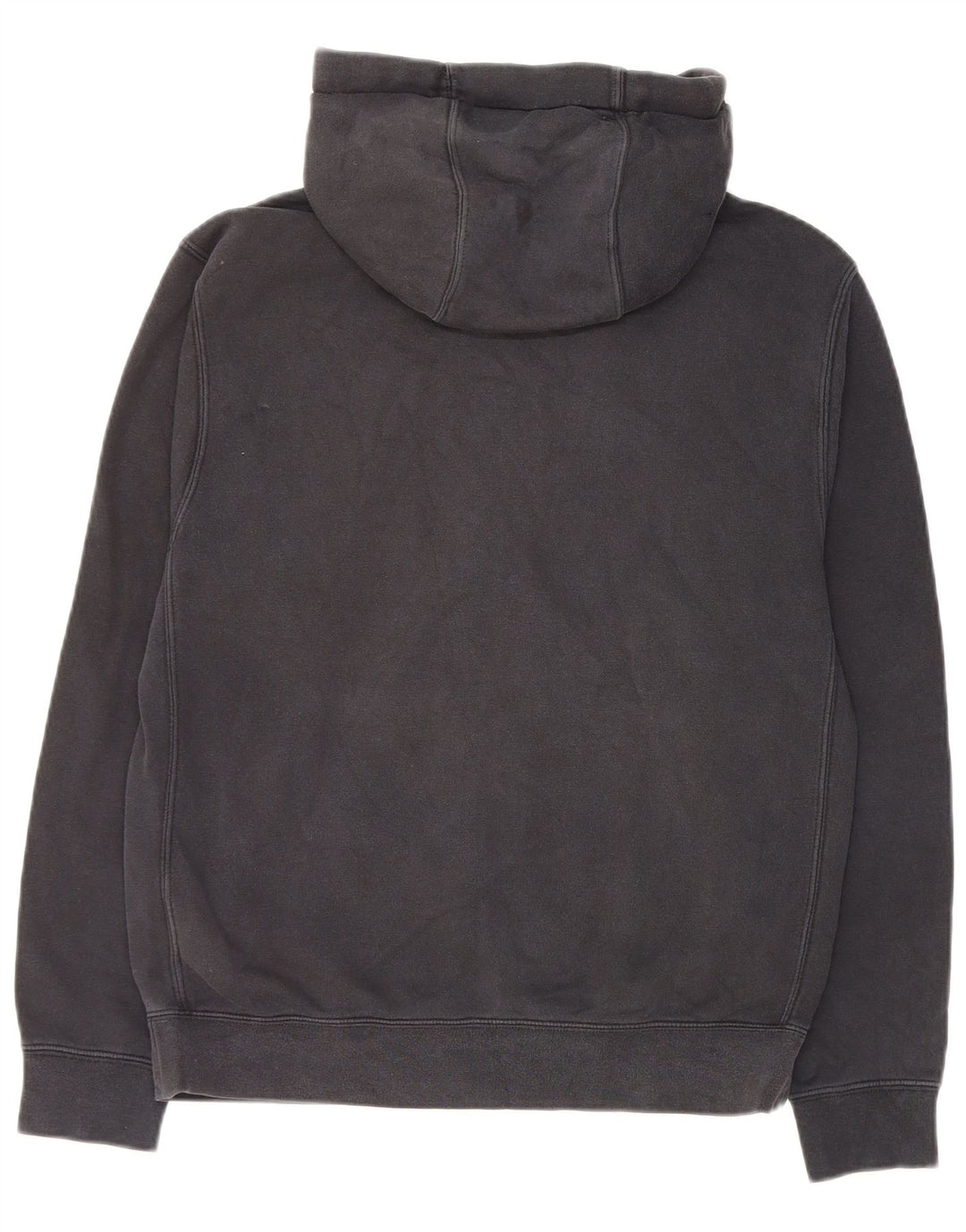 Felpa con cappuccio e zip Nike da uomo piccola in cotone nero