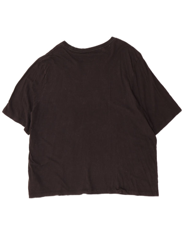 T-shirt grafica da uomo Puma Top 4XL cotone nero