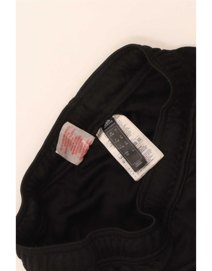 Pantaloni della tuta da ragazzo Adidas 13-14 anni in poliestere nero